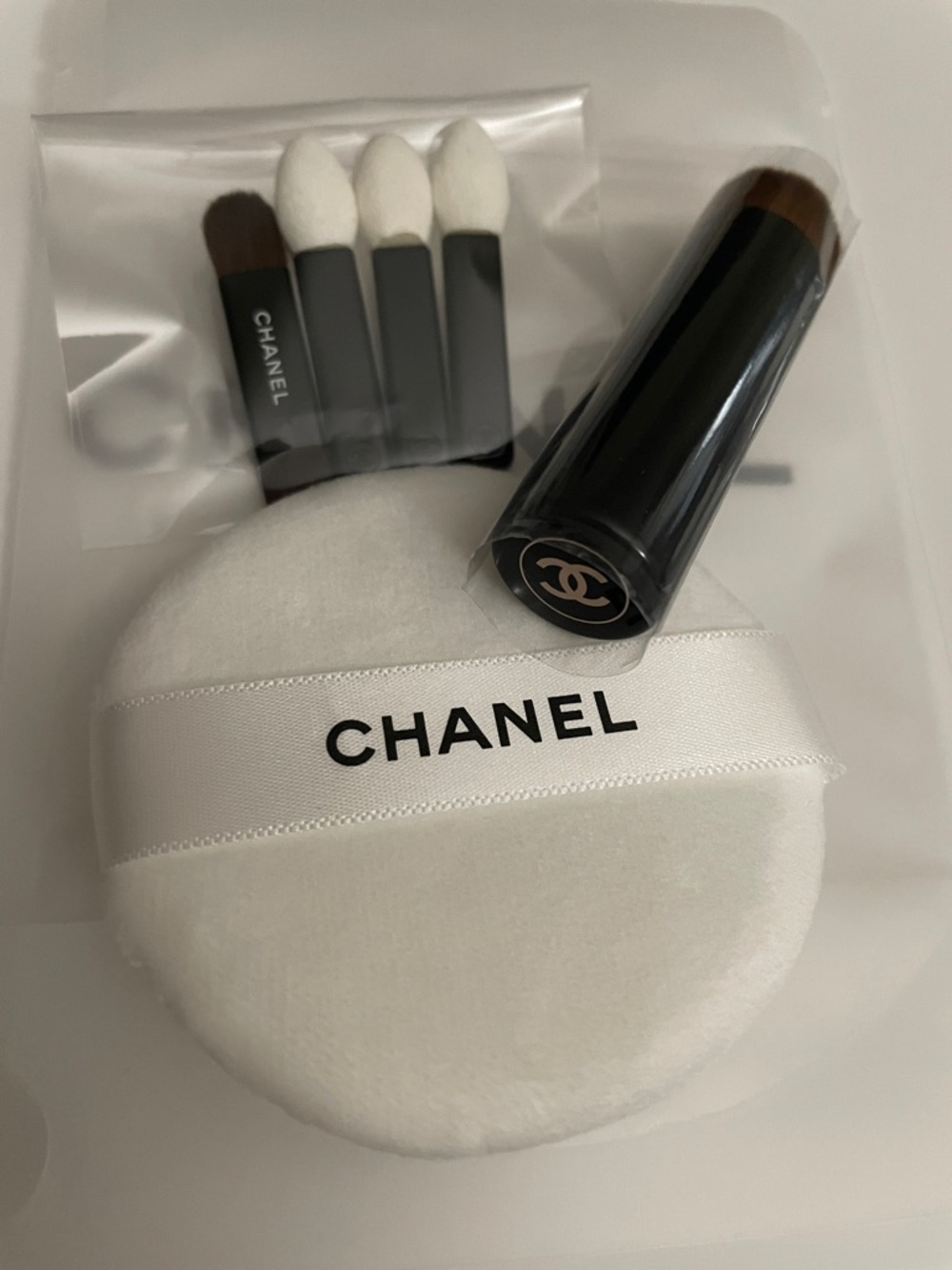 Chanel Makeup Puff/Brush set